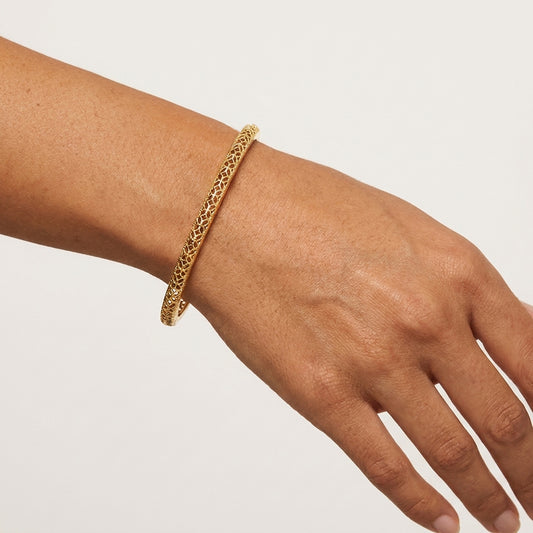 Filigree Pattern Bangle