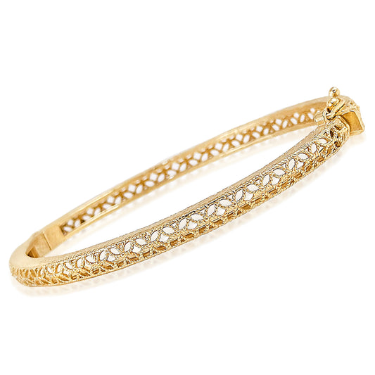 Filigree Pattern Bangle