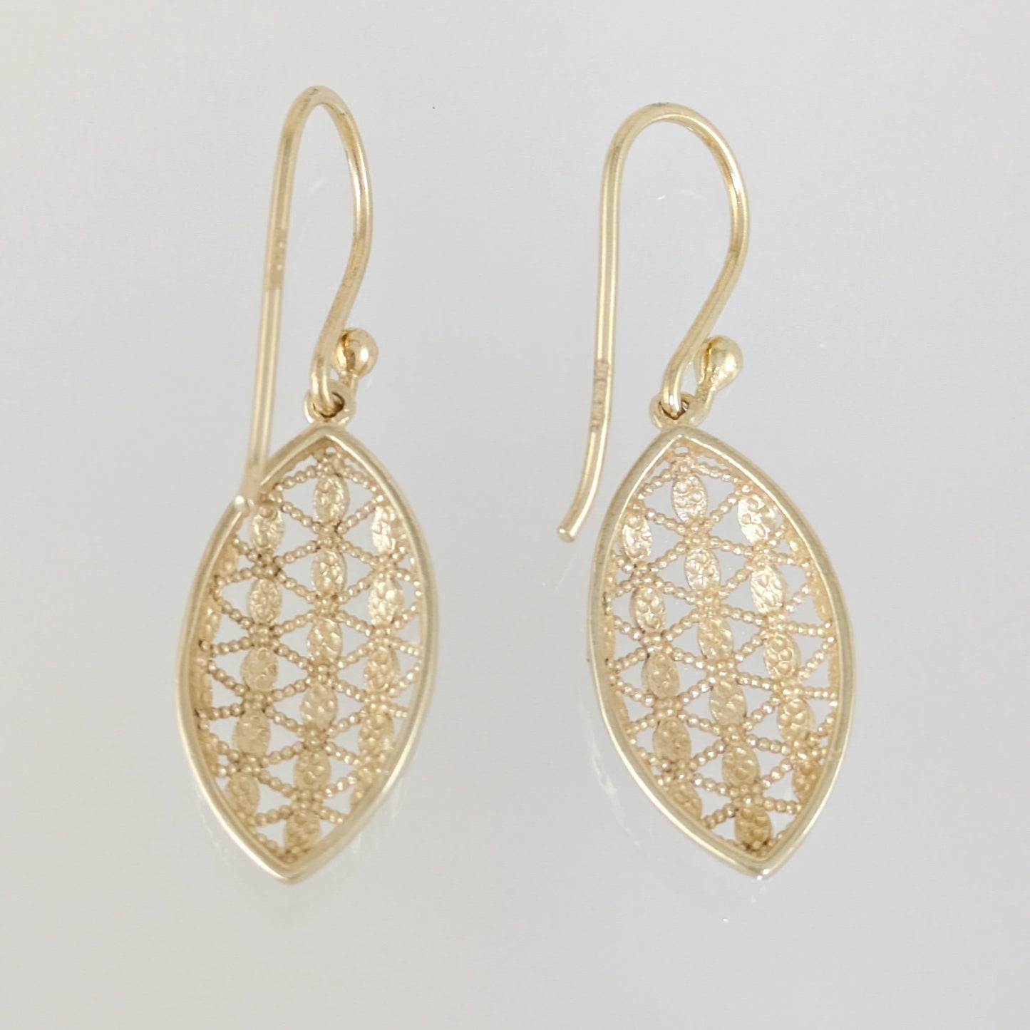 Marquise Openwork Drop Earrings