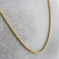 Timeless Gold Byzantine Chain Necklace, 18k Gold Over Sterling Silver, Available in 18in, 24in, 30in with 2in Extender