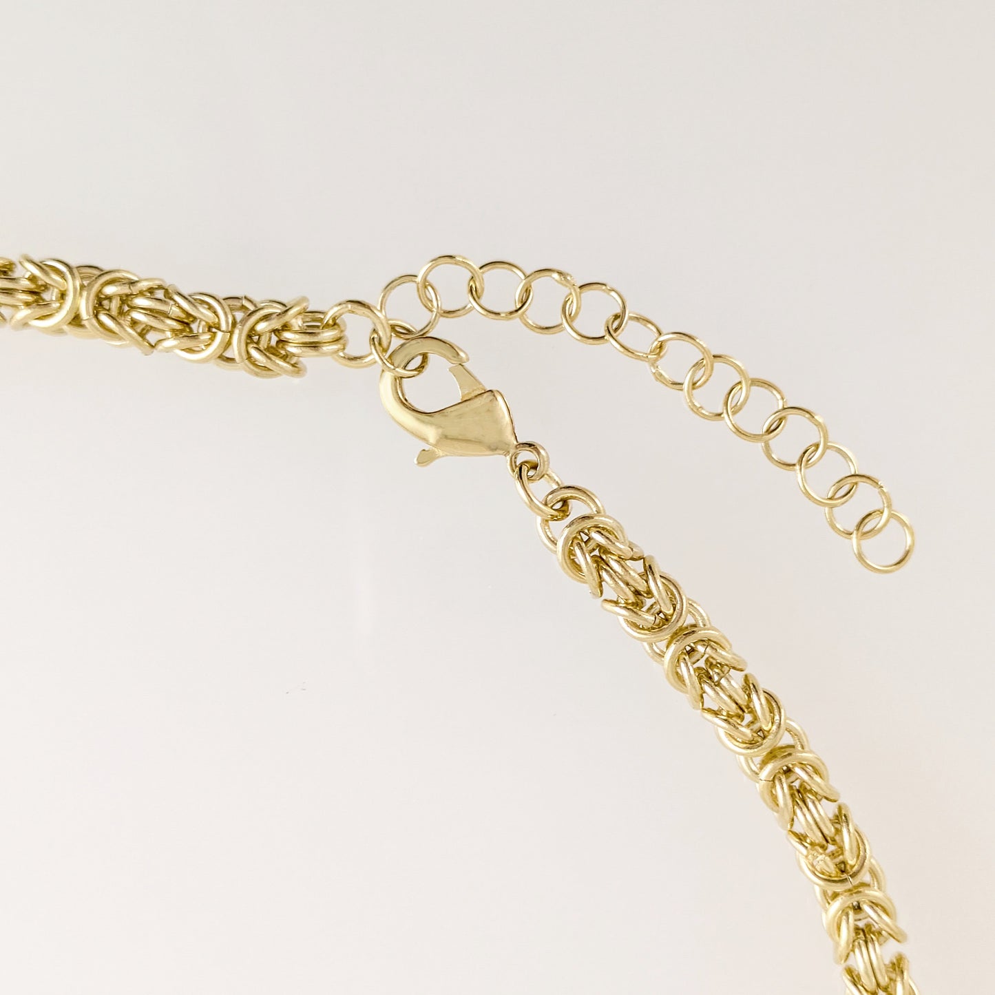 Timeless Classic Byzantine Necklace Lobster Claw Clasp - 5.5mm Gauge