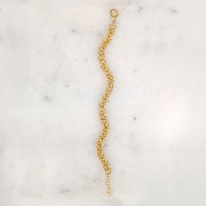 Chain Bracelet Classic Layering Adjustable