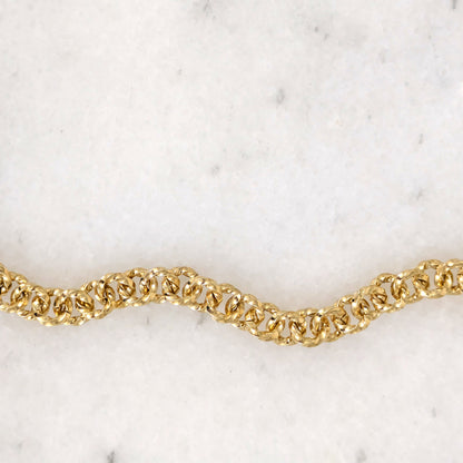 Chain Bracelet Classic Layering Adjustable