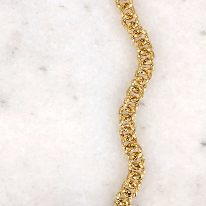 Chain Bracelet Classic Layering Adjustable