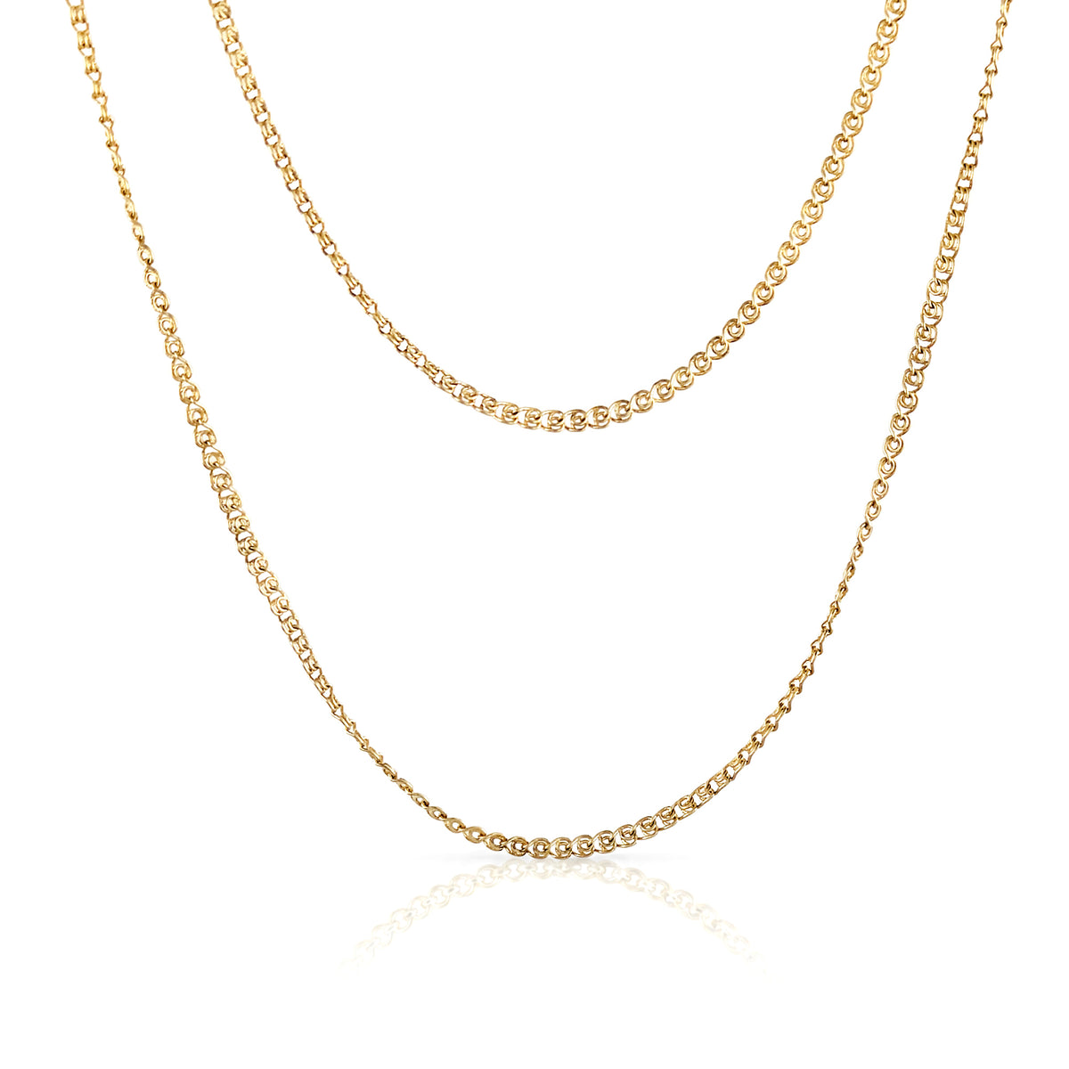 "Love Link" Chain Necklace - 36in