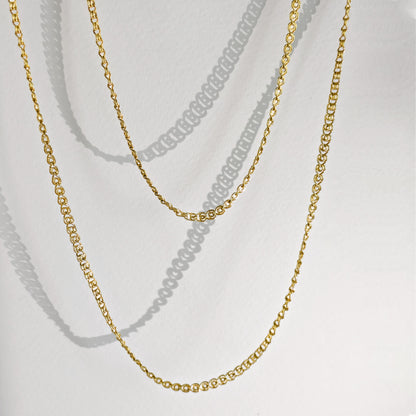 "Love Link" Chain Necklace - 36in