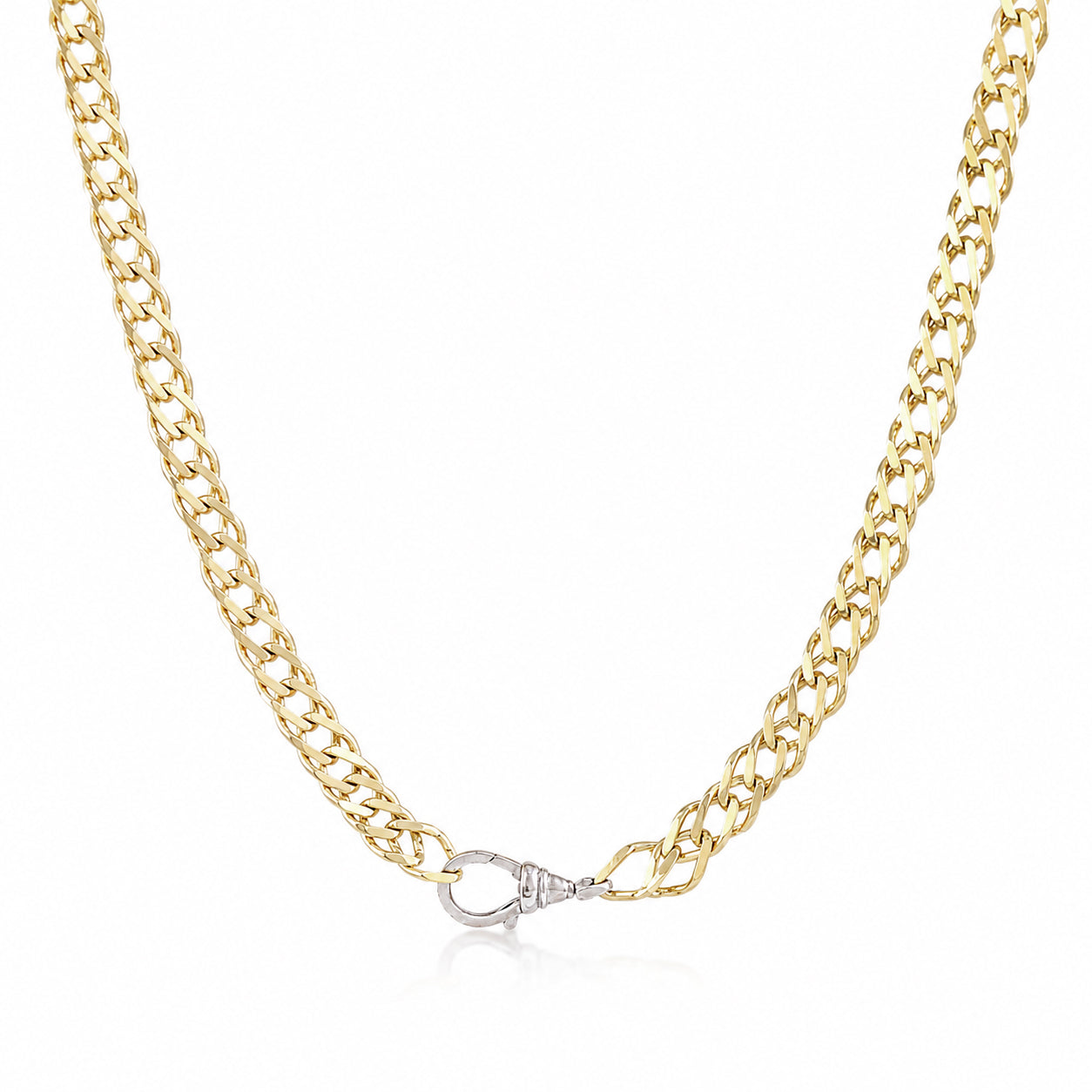 Byzantine Chain Necklace Adjustable Layering Chain