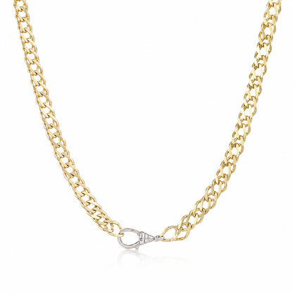 Byzantine Chain Necklace Adjustable Layering Chain