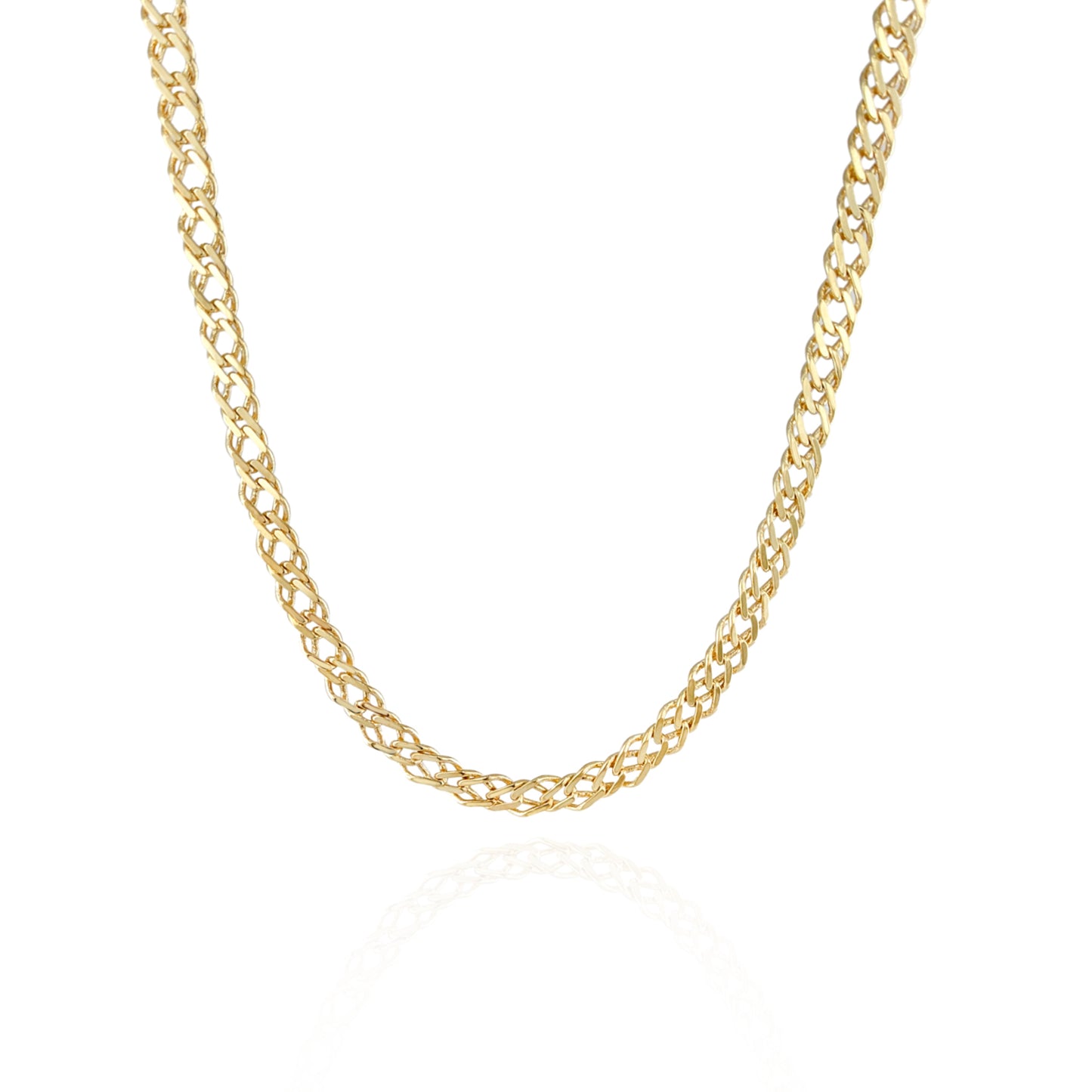 Byzantine Chain Necklace Adjustable Layering Chain
