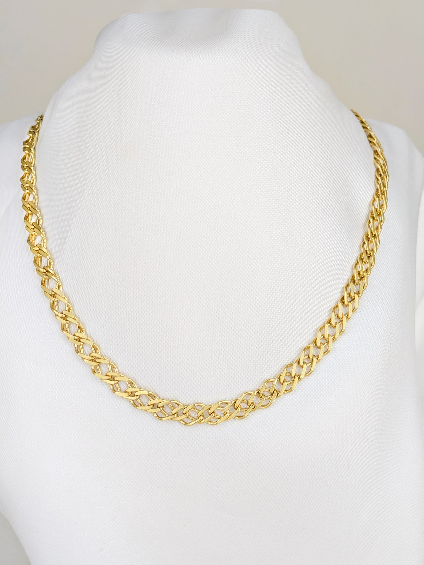 Byzantine Chain Necklace Adjustable Layering Chain