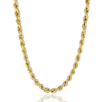Bold Rope Chain Necklace - 10mm gauge