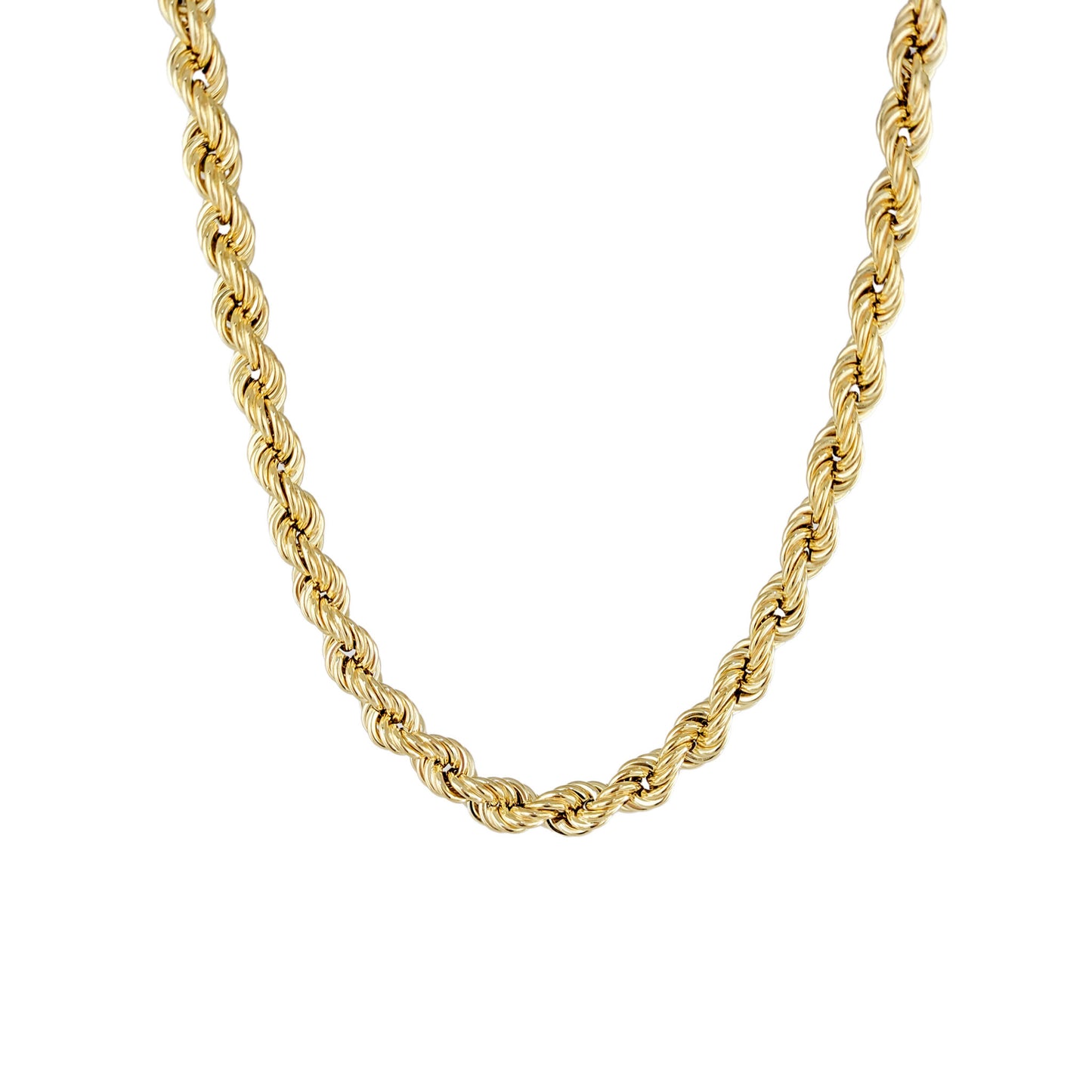 Bold Rope Chain Necklace - 10mm gauge