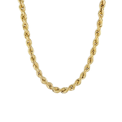Bold Rope Chain Necklace - 10mm gauge