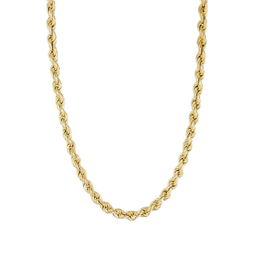 Bold Rope ChainStatement Necklace  8mm gauge Adjustable