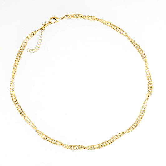Singapore Chain Necklace 5.5mm