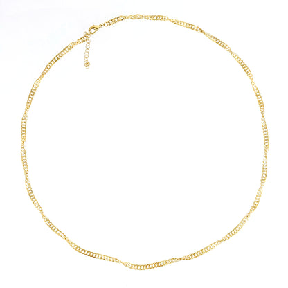 Singapore Chain Necklace 5.5mm