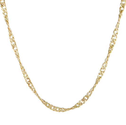 Singapore Chain Necklace 5.5mm