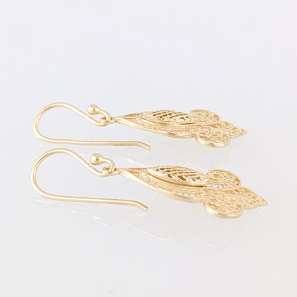 Fleur-de-Lis Dangle Earrings