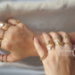 Panther Link Gold Ring - 10k-14k-18k