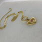 Cute Princess Movie-Inspired 18K Gold Necklace