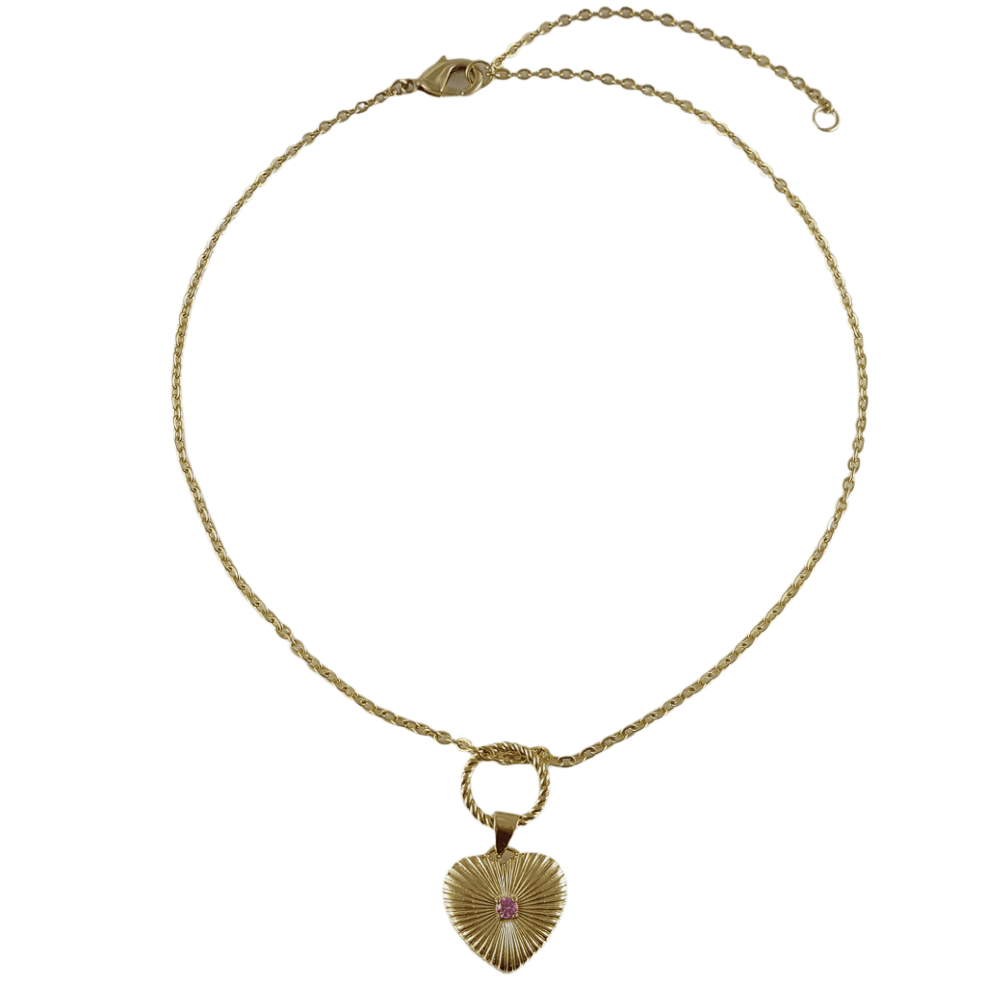 Cute Princess Movie-Inspired 18K Gold Necklace - TurkishBling