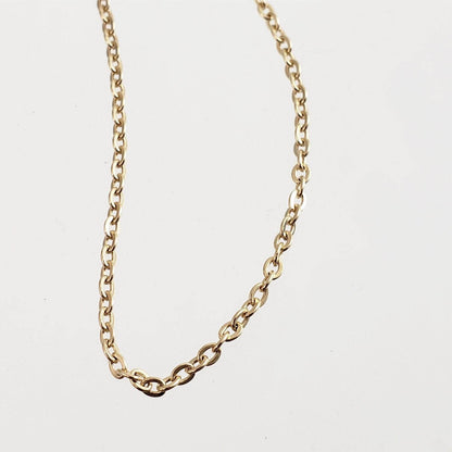 Durable Cable Chain, Necklace for Layering or Hold Pendants 18 inch & 36 inch - TurkishBling