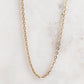 Pretty Cable Chain, Regular Chainmail, Layering, Necklace Stackable, Gold, Extender Chain, Cable Necklace - 18 inch 36 inch