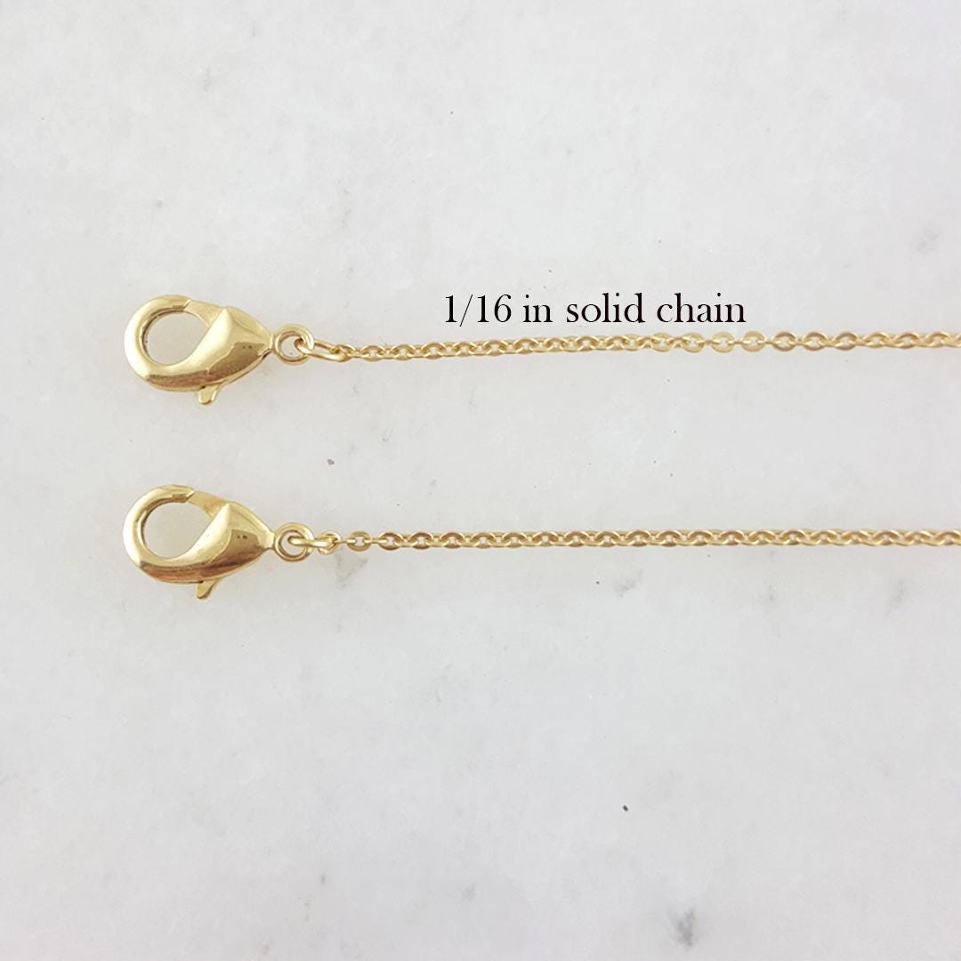A Unique and Personalized Gift For Your Loved Ones an 18K Gold-Plated Silver Name Necklace