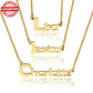 Custom Gold Name Necklace - Personalized Necklace, Nameplate Necklace, Sister Birthday Gift