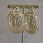 Filigree Hoop Earrings – Intricate Gold Statement Hoops
