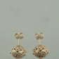 Gold Filigree Stud Earrings – Vintage-Inspired Artisan Handcrafted Earrings