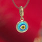 Gold Over Sterling Silver Evil Eye Charm