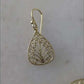 Petite Filigree Teardrop Earrings – Lightweight and Elegant