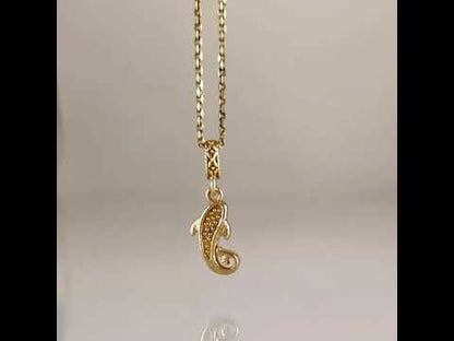 Ocean Grace Fish Pendant