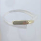 Engravable Minimalist Gold Ring - 10k,14k,18k