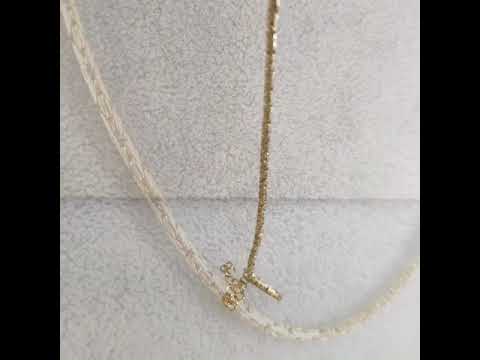 Timeless Gold Byzantine Chain Necklace, 18k Gold Over Sterling Silver, Available in 18in, 24in, 30in with 2in Extender