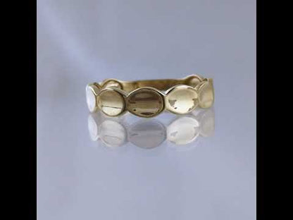 Gold Buble Ring - 10k,14k,18k