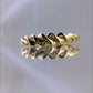 Minimalist Twisted Gold Ring - 10k,14k,18k
