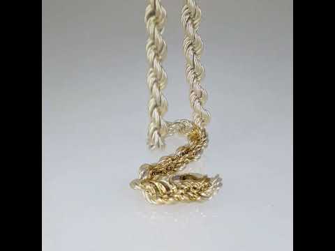 Bold Rope Chain Necklace - 10mm gauge