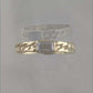 Gold Ring Cuban Link with Cubic Zircon - 10k,14k,18k