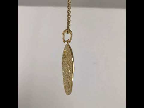 Organic Coral Pattern Openwork Pendant