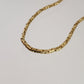 Timeless Gold Byzantine Chain Necklace, 18k Gold Over Sterling Silver, Available in 18in, 24in, 30in with 2in Extender