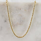 Timeless Gold Byzantine Chain Necklace, 18k Gold Over Sterling Silver, Available in 18in, 24in, 30in with 2in Extender