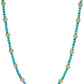 18K Gold Plated Gemstone Bead Necklace