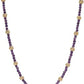 18K Gold Plated Gemstone Bead Necklace