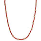 18K Gold Plated Gemstone Bead Necklace